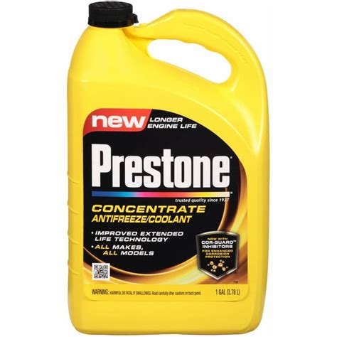 prestone radiator coolant|Prestone Antifreeze in Antifreeze & Car Coolants